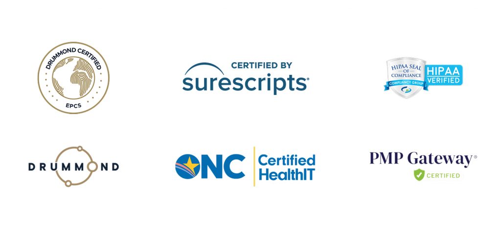Edvak cardiology EHR ONC Drummond Surescripts certified