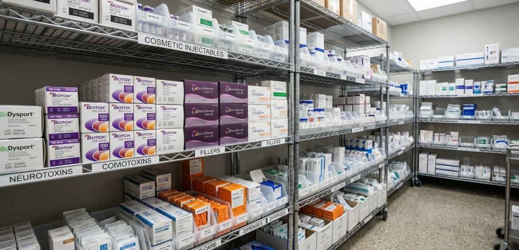 Dermatology injectable inventory tracking